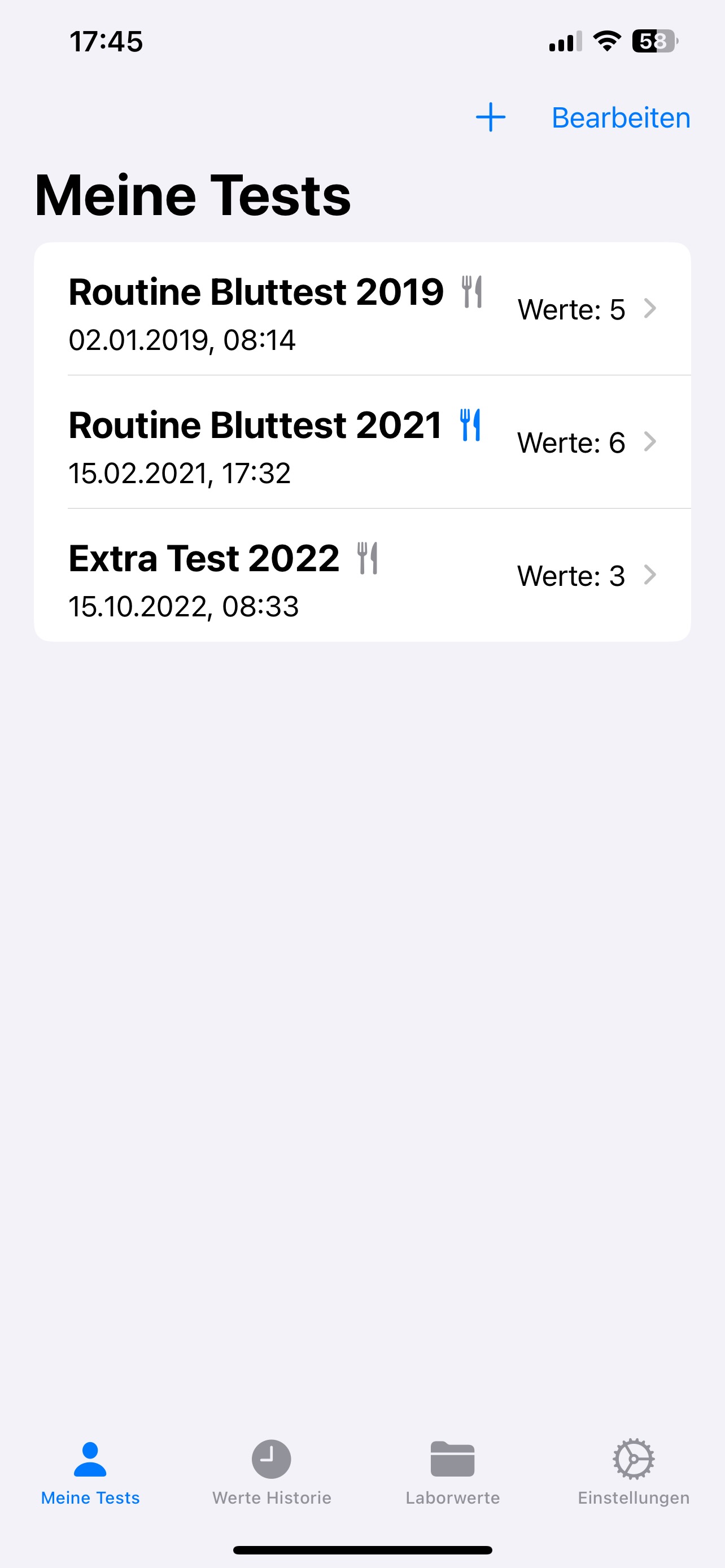 Lab Tracker Screenshot 1
