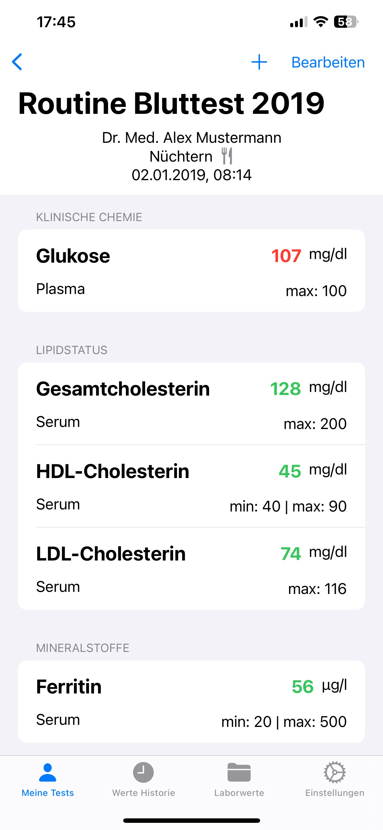 Lab Tracker Screenshot 2